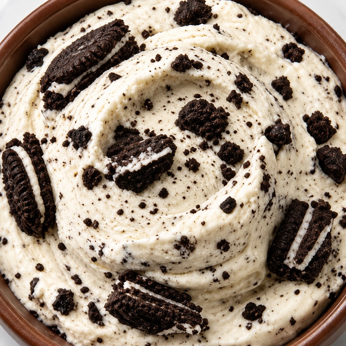 Cookies and cream filling